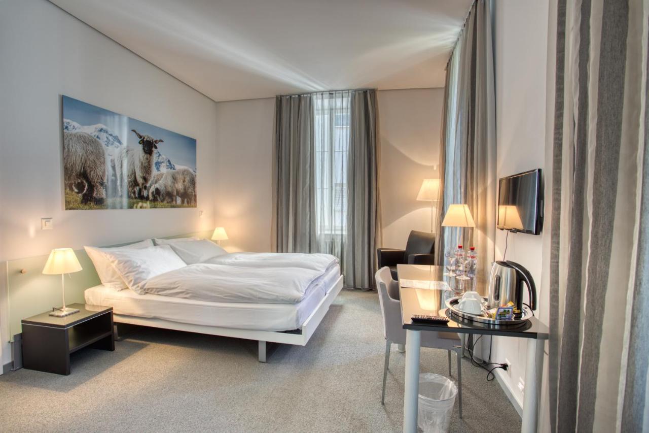 Hotel Au Terminus Сьер Экстерьер фото